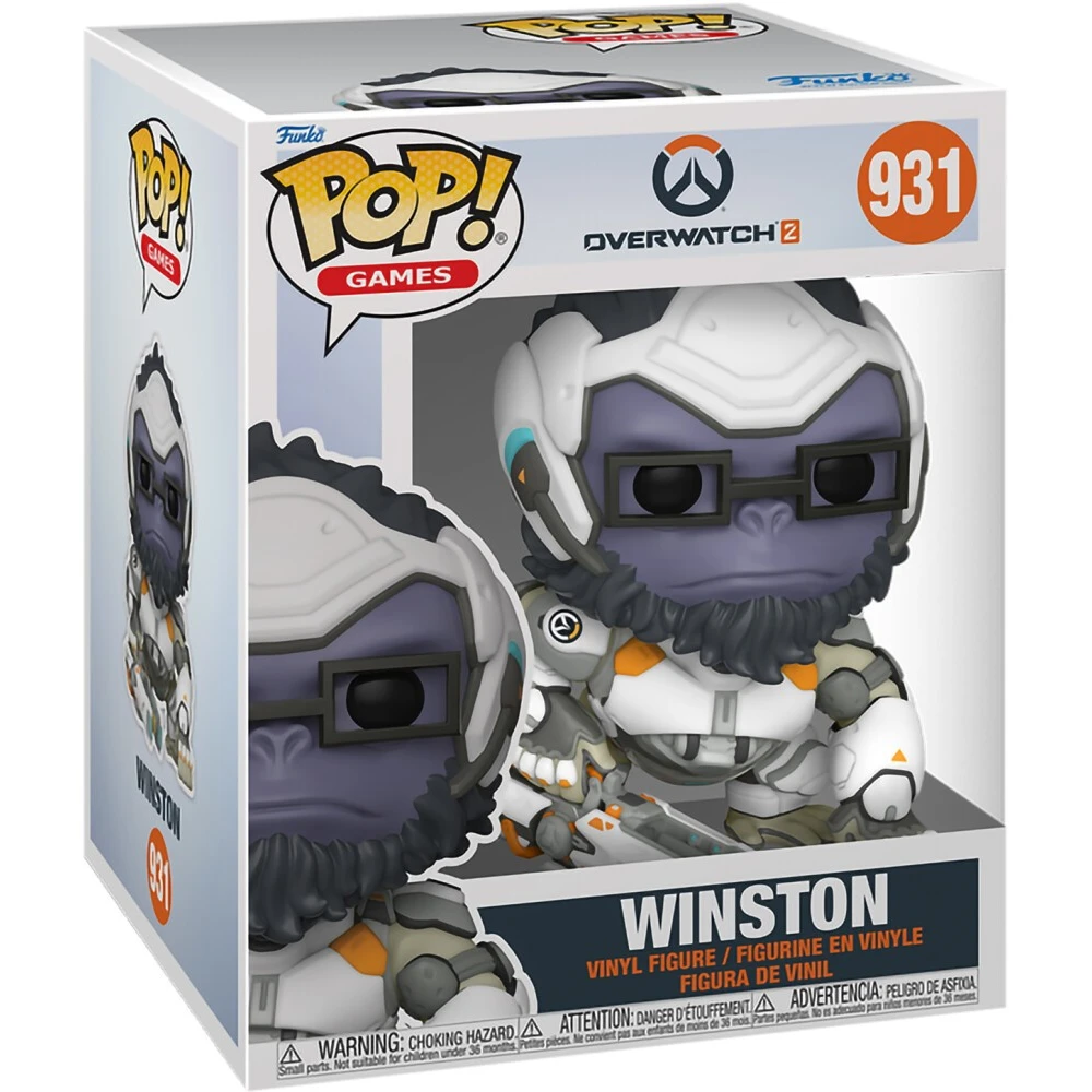 Фигурка Funko POP! Games Overwatch 2 Winston - 59190 - фото 2