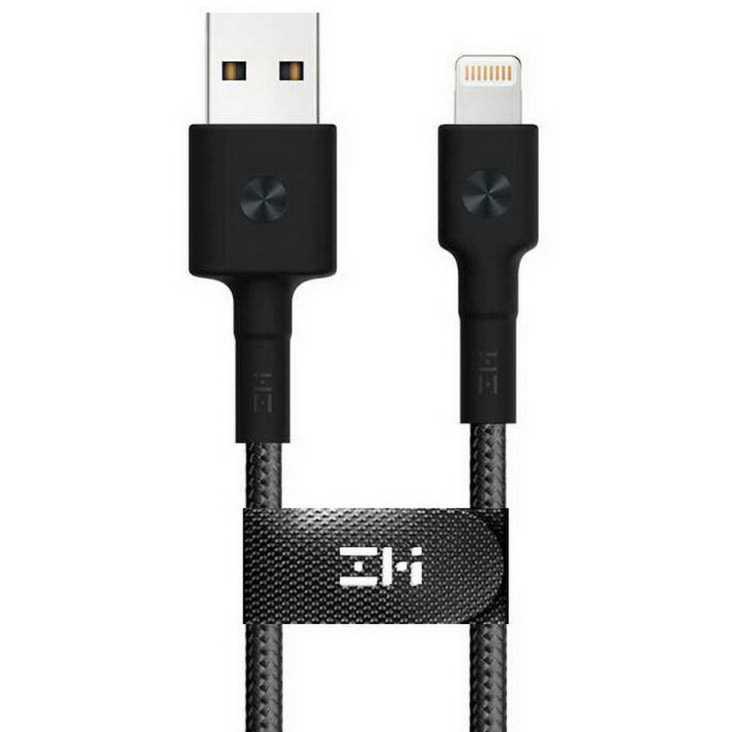 Кабель USB - Lightning, 1м, Xiaomi ZMI AL805 Black - ZMKAL805CNBK