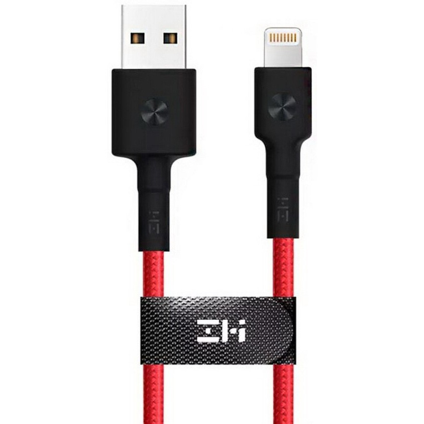 Кабель USB - Lightning, 1м, ZMI AL805 Red