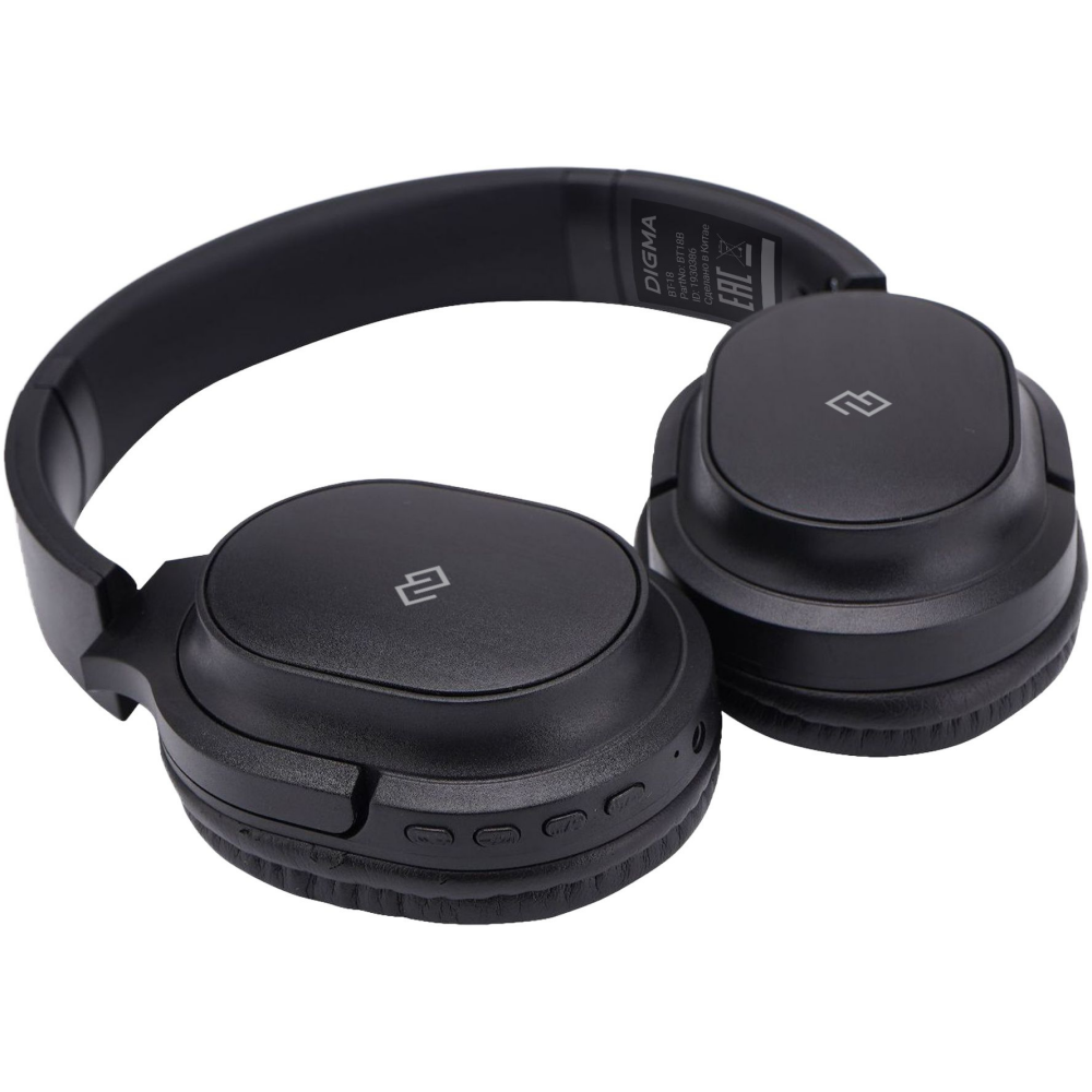 Гарнитура Digma BT-18 Black - BT18B - фото 3