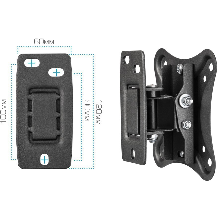 Кронштейн Kromax CORBEL-1 Black - фото 5