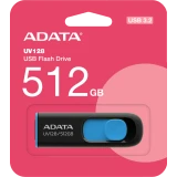 USB Flash накопитель 512Gb ADATA UV128 Black/Blue (AUV128-512G-RBE)