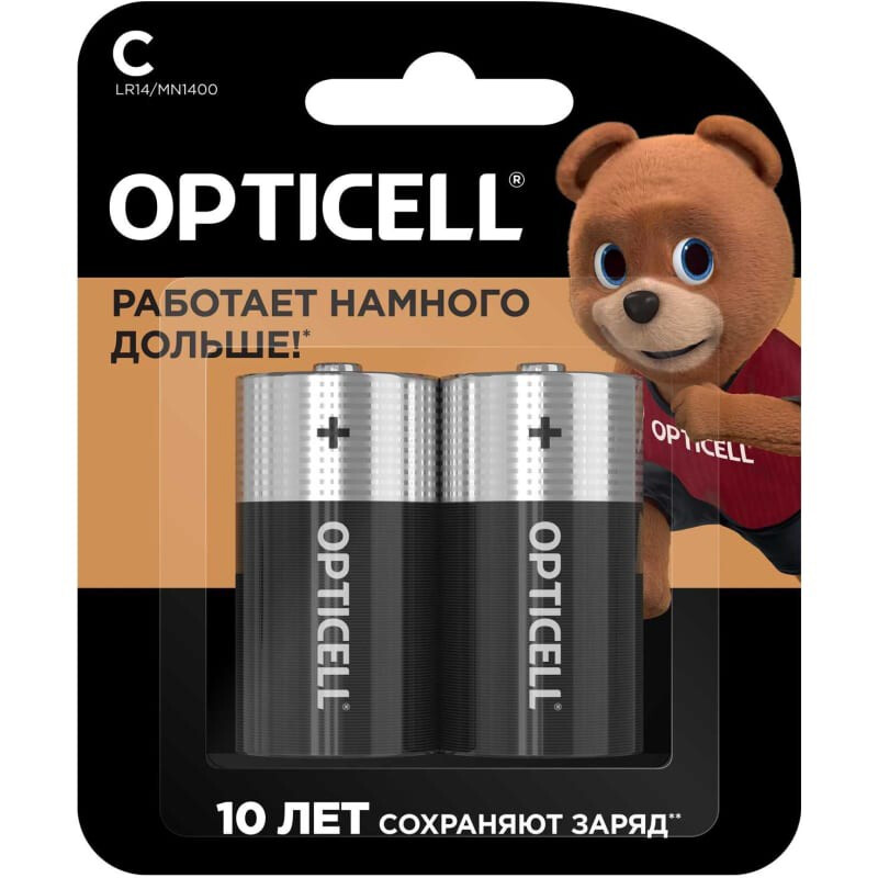 Батарейка Opticell Basic (C, 2 шт.) - 5051004