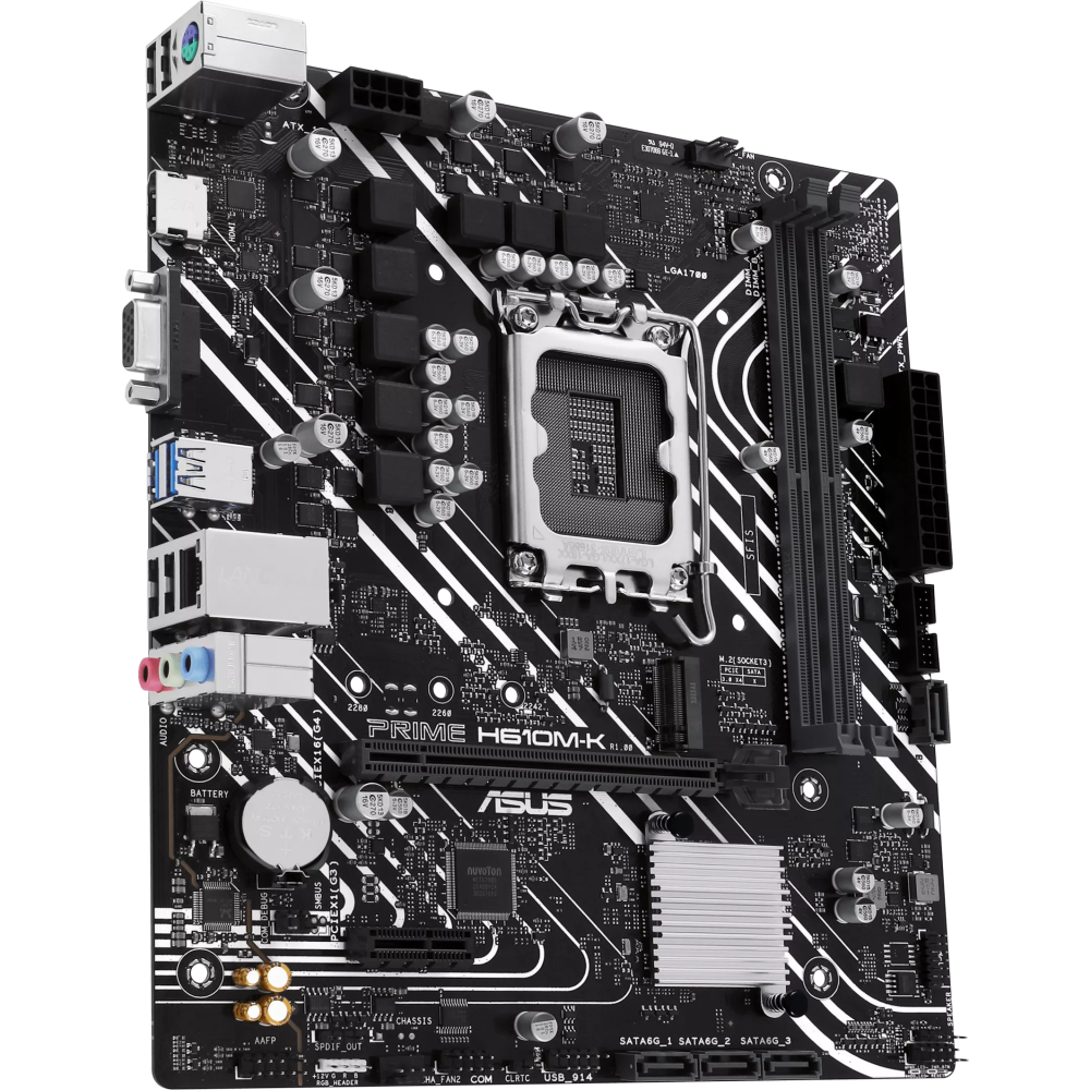 Материнская плата ASUS PRIME H610M-K - фото 3