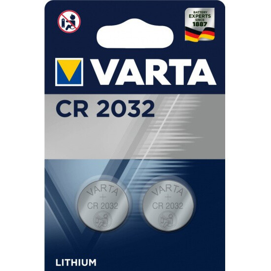 Батарейка Varta (CR2032, 2 шт.)