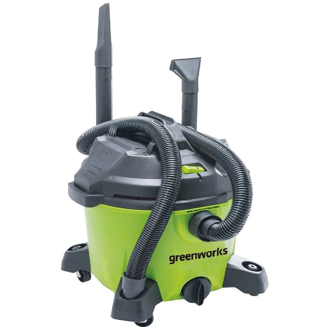 Профессиональный пылесос Greenworks G120WDV