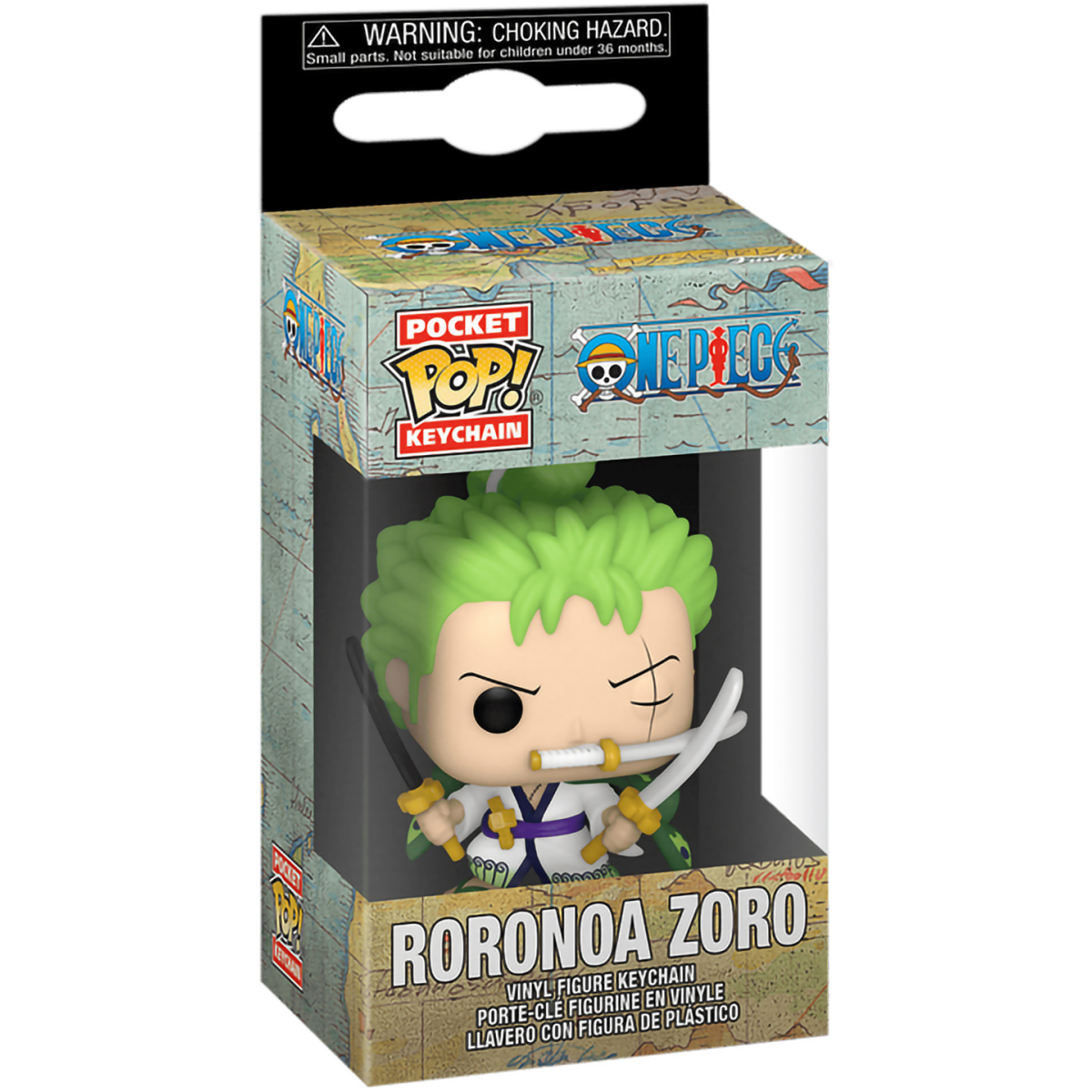 Брелок Funko Pocket POP! One Piece Roronoa Zoro - 61371 - фото 2