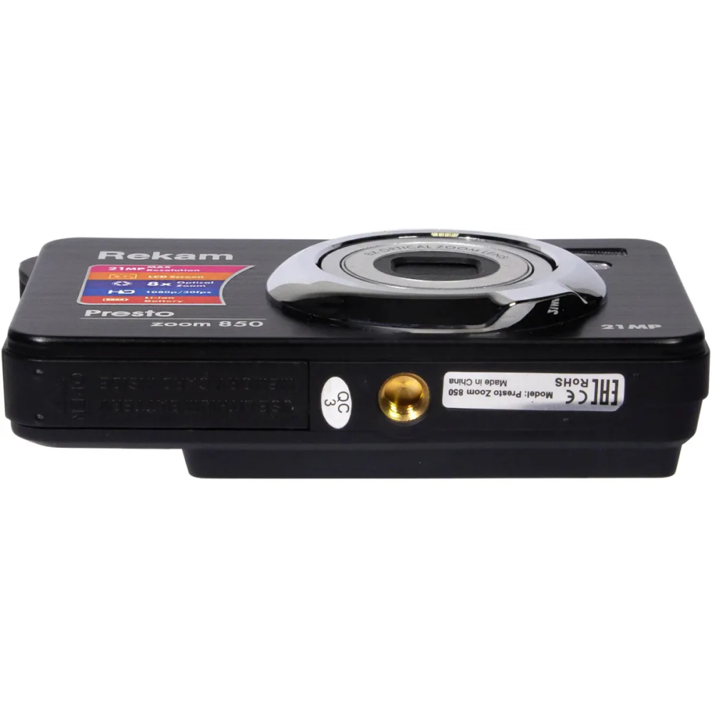 Фотоаппарат Rekam Presto Zoom 850 Black - 1107010102 - фото 5