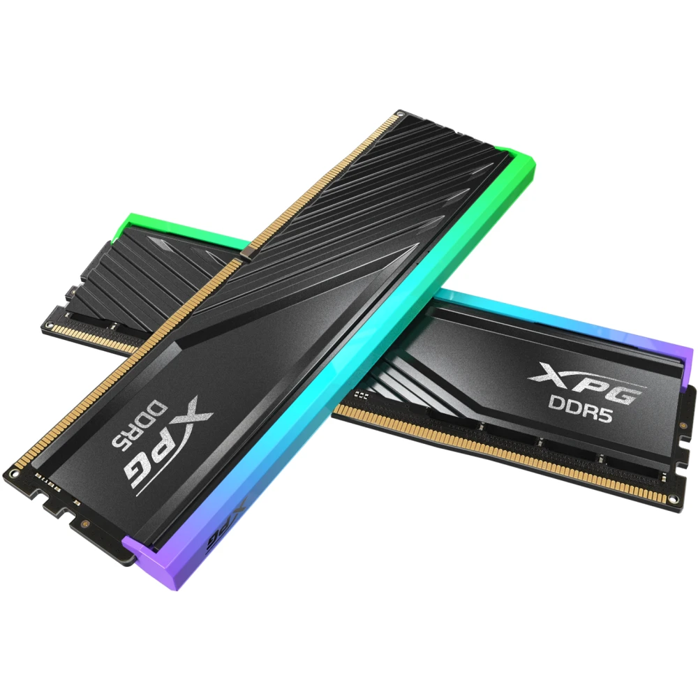 Оперативная память 32Gb DDR5 6400MHz ADATA XPG Lancer Blade RGB Black (AX5U6400C3216G-DTLABRBK) (2x16Gb KIT)