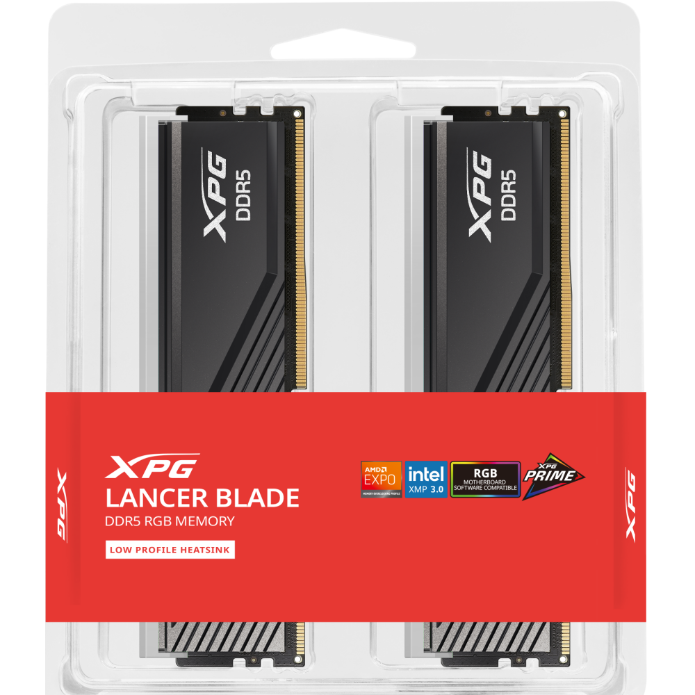 Оперативная память 32Gb DDR5 6400MHz ADATA XPG Lancer Blade RGB Black (AX5U6400C3216G-DTLABRBK) (2x16Gb KIT) - фото 3