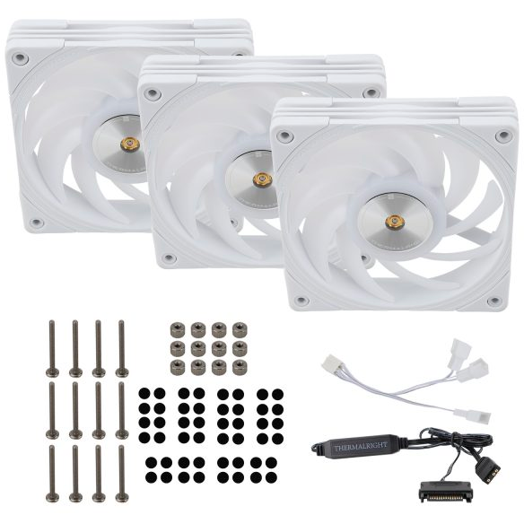 Вентилятор для корпуса Thermalright TL-B12W-S (3 шт.) - TL-B12W-Sx3 - фото 9