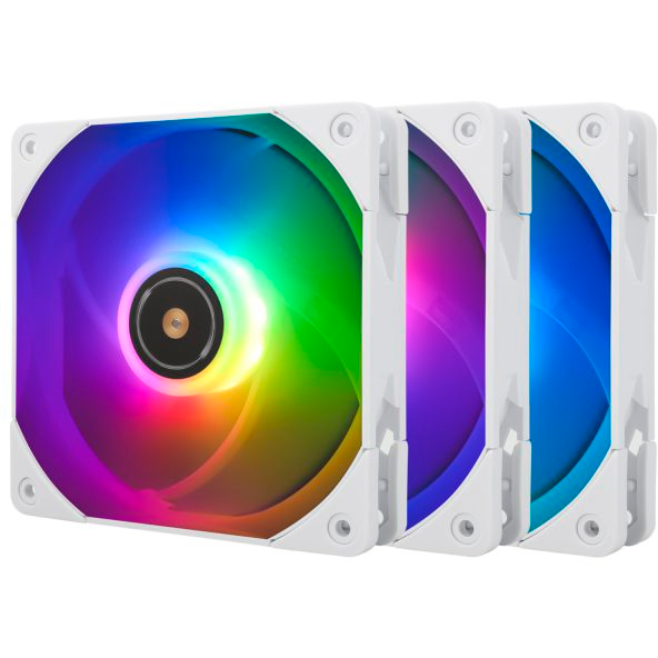 Вентилятор для корпуса Thermalright TL-E12W-S (3 шт.) - TL-E12W-Sx3