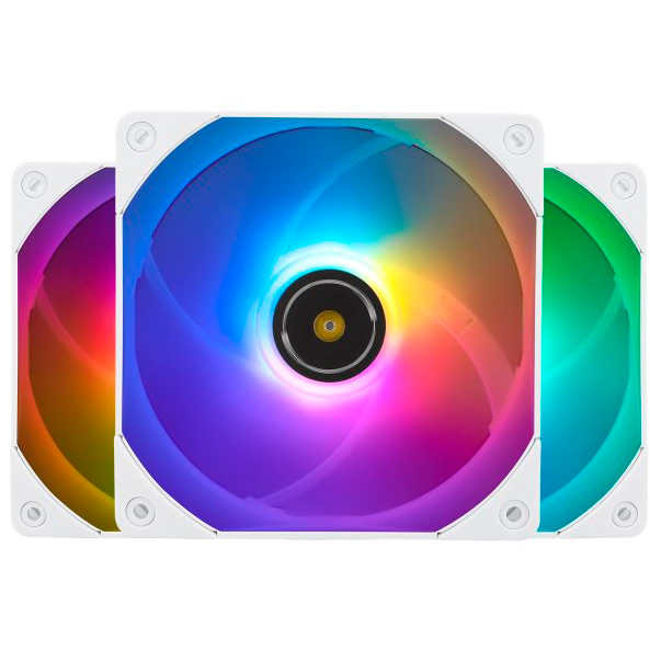 Вентилятор для корпуса Thermalright TL-E12W-S (3 шт.) - TL-E12W-Sx3 - фото 2