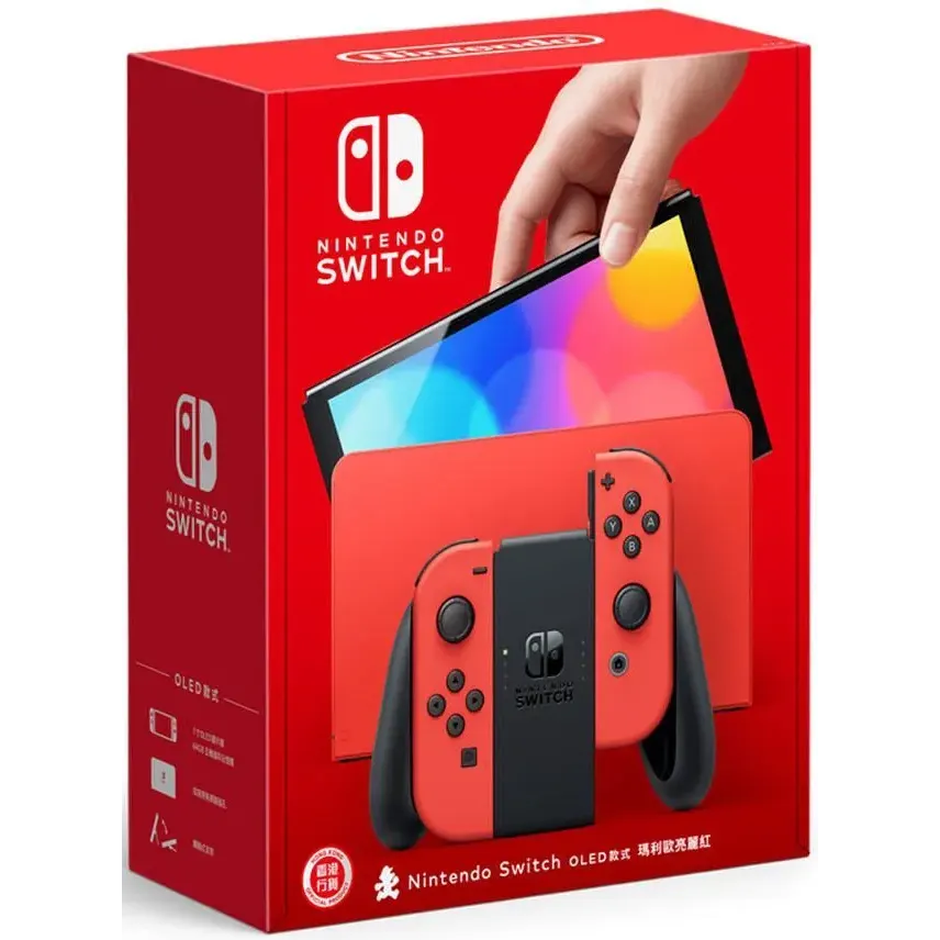 Игровая консоль Nintendo Switch OLED Mario Red Edition - HEG-S-RAAAA/4711279513219 - фото 4