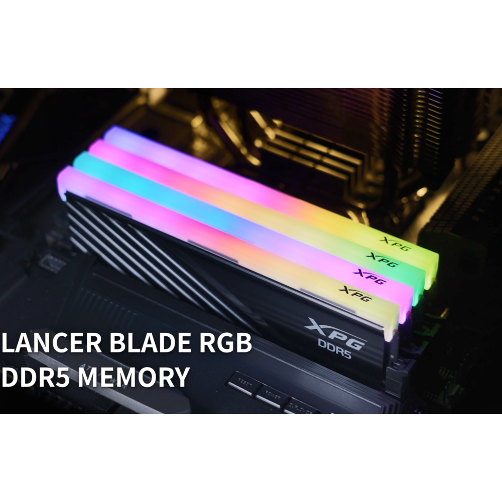 Оперативная память 32Gb DDR5 6400MHz ADATA XPG Lancer Blade RGB White (AX5U6400C3216G-DTLABRWH) (2x16Gb KIT) - фото 4