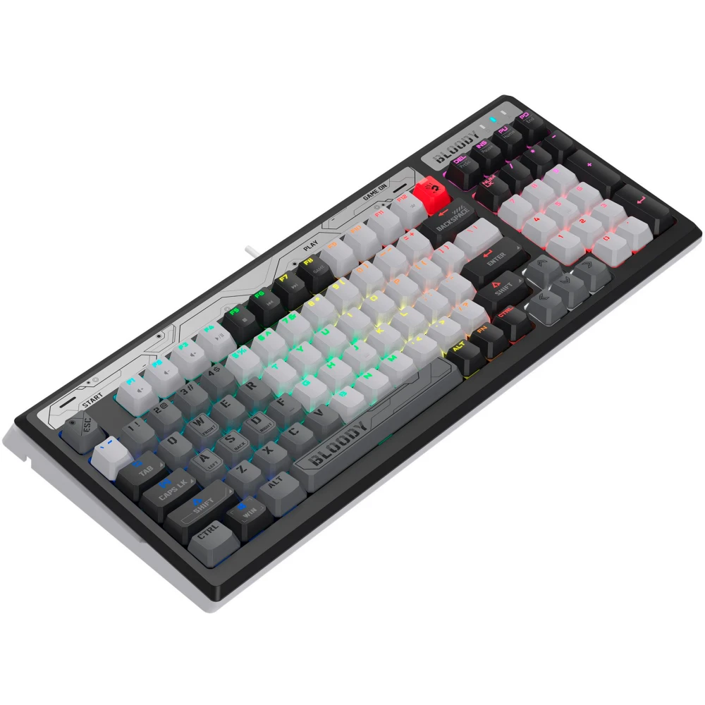 Клавиатура Bloody B950 Black/Grey - фото 2
