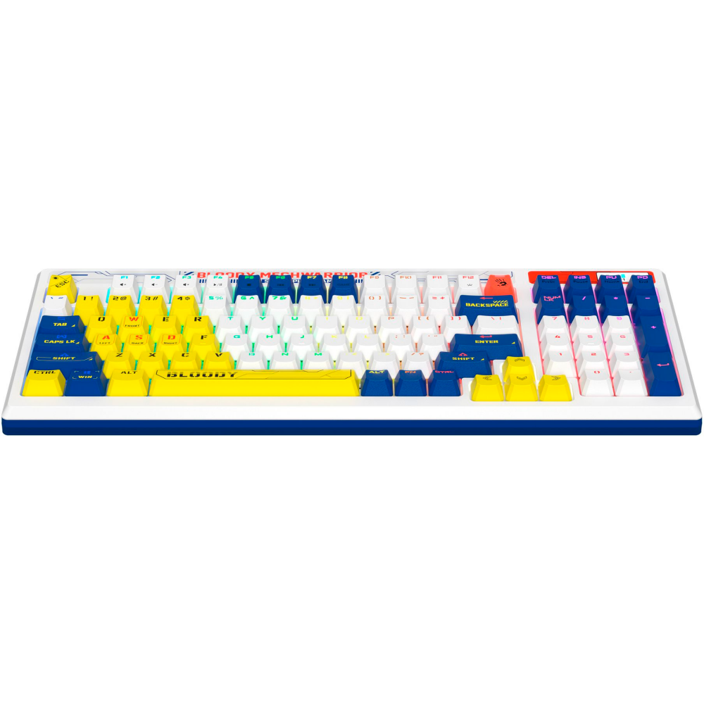 Клавиатура Bloody B950 Blue/White - фото 7