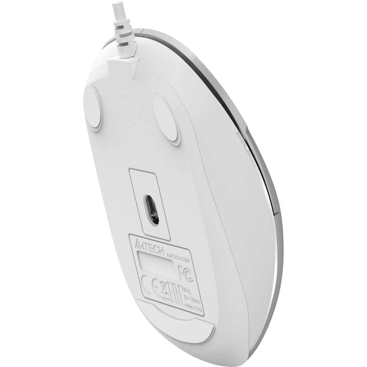 Мышь A4Tech Fstyler FM26S Icy White - FM26S USB (ICY WHITE) - фото 9