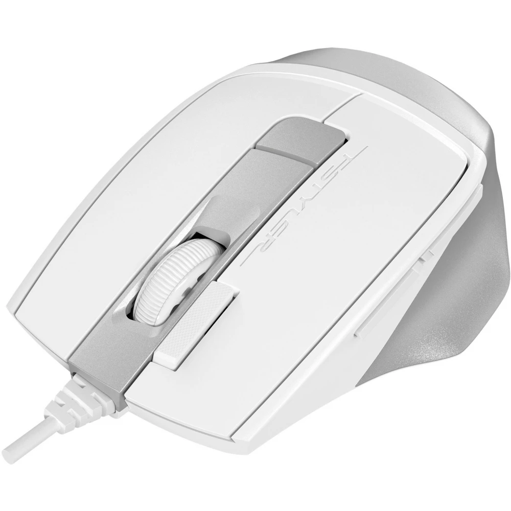 Мышь A4Tech Fstyler FM45S Air Silver White - FM45S AIR USB (SILVER WHITE) - фото 2
