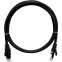 Патч-корд NIKOMAX NMC-PC4UE55B-010-C-BK, 1м