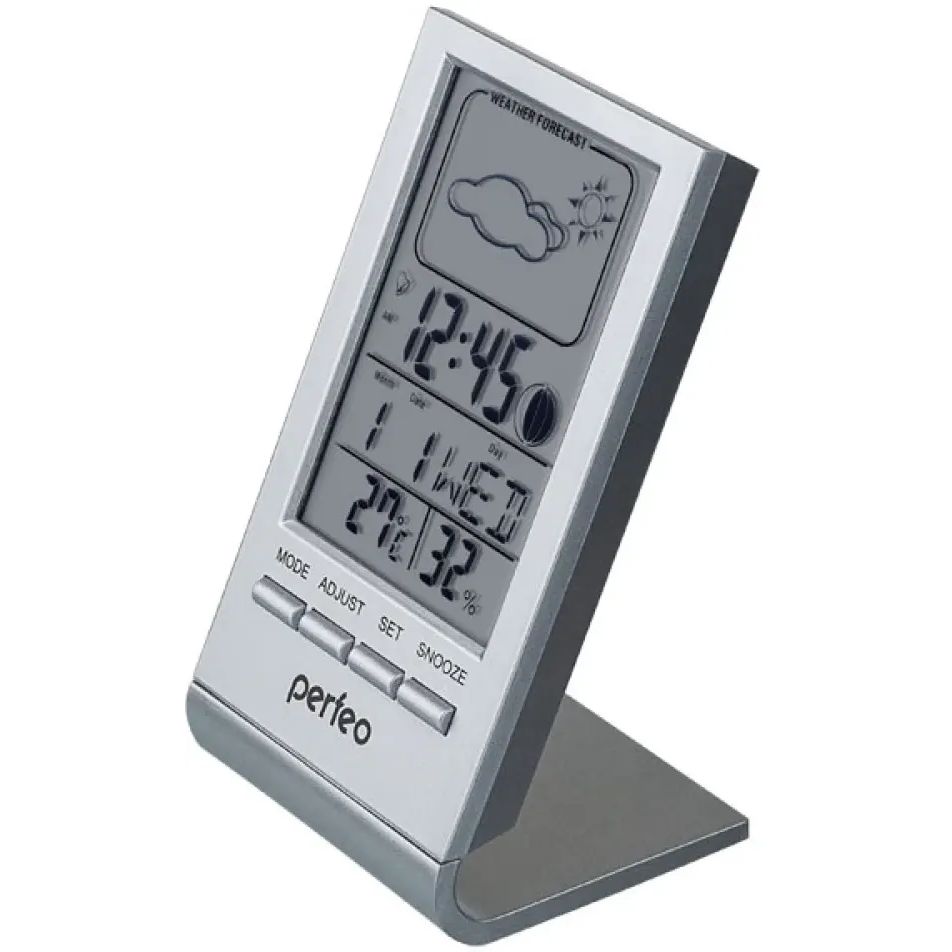 Метеостанция Perfeo Angle Silver (PF-S2092) - PF_A4857