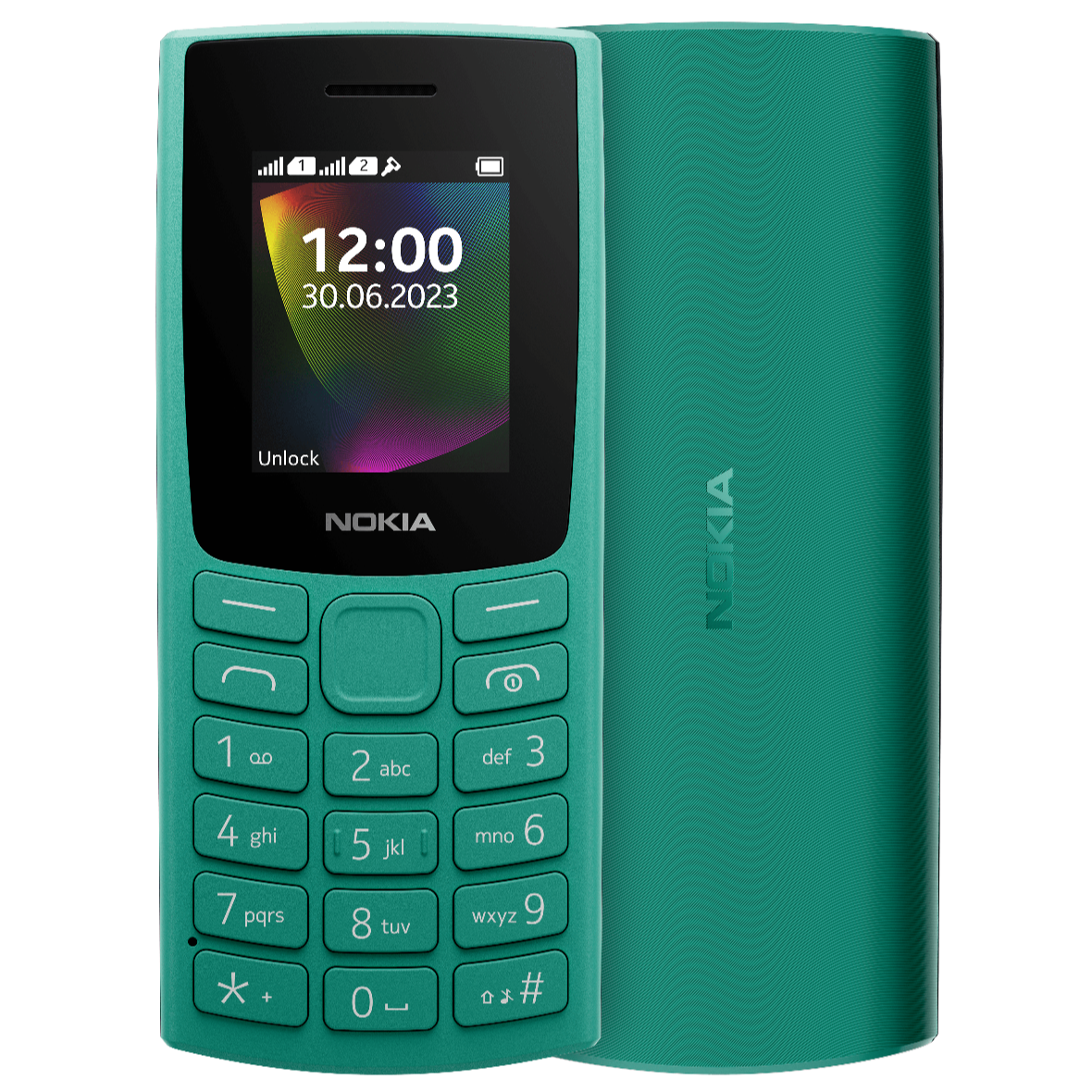 Телефон Nokia 106 Dual Sim Green (TA-1564) - 1GF019BPJ1C02