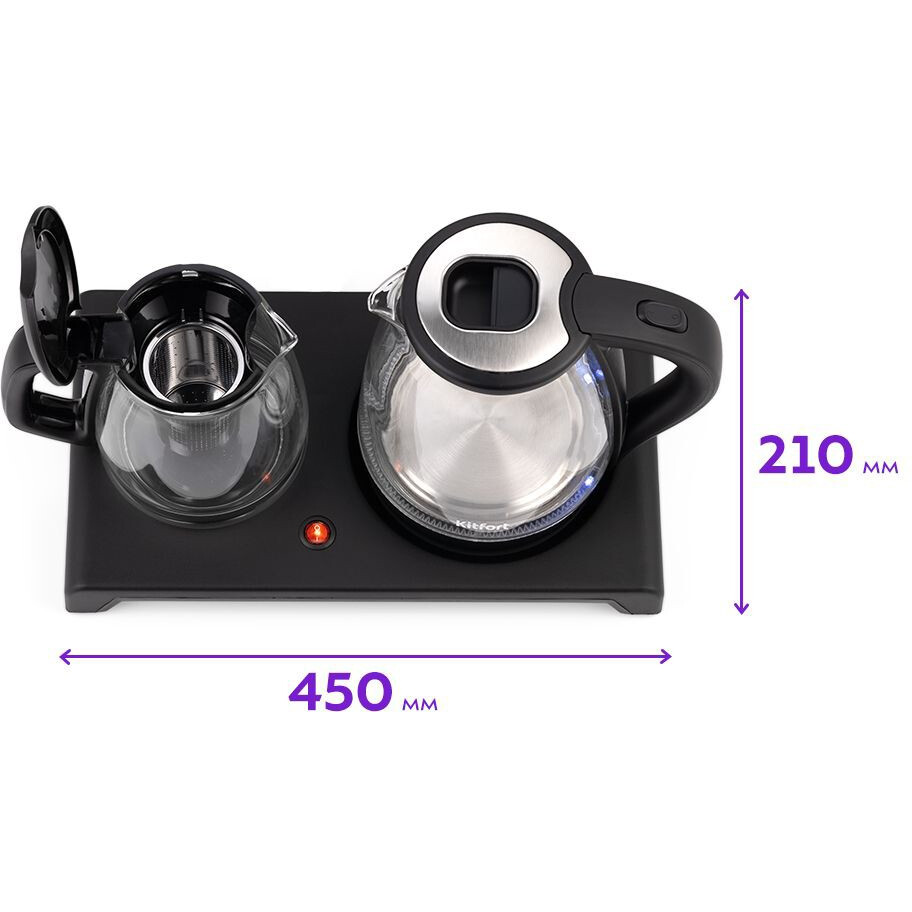 Чайник Kitfort KT-6179 - фото 3