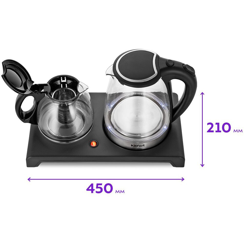 Чайник Kitfort KT-6180 - фото 4