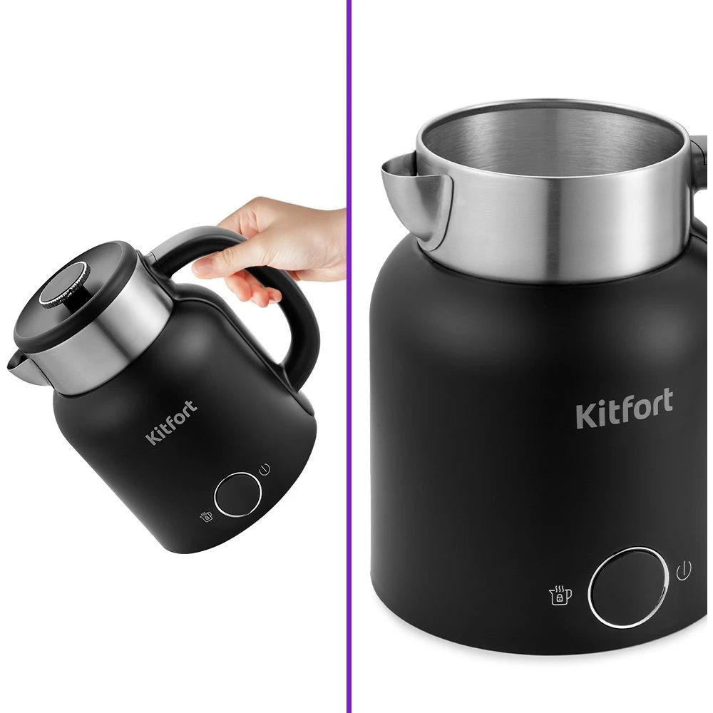 Чайник Kitfort KT-6196-1 - фото 2