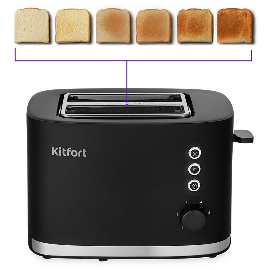Тостер Kitfort KT-6217 - фото 4
