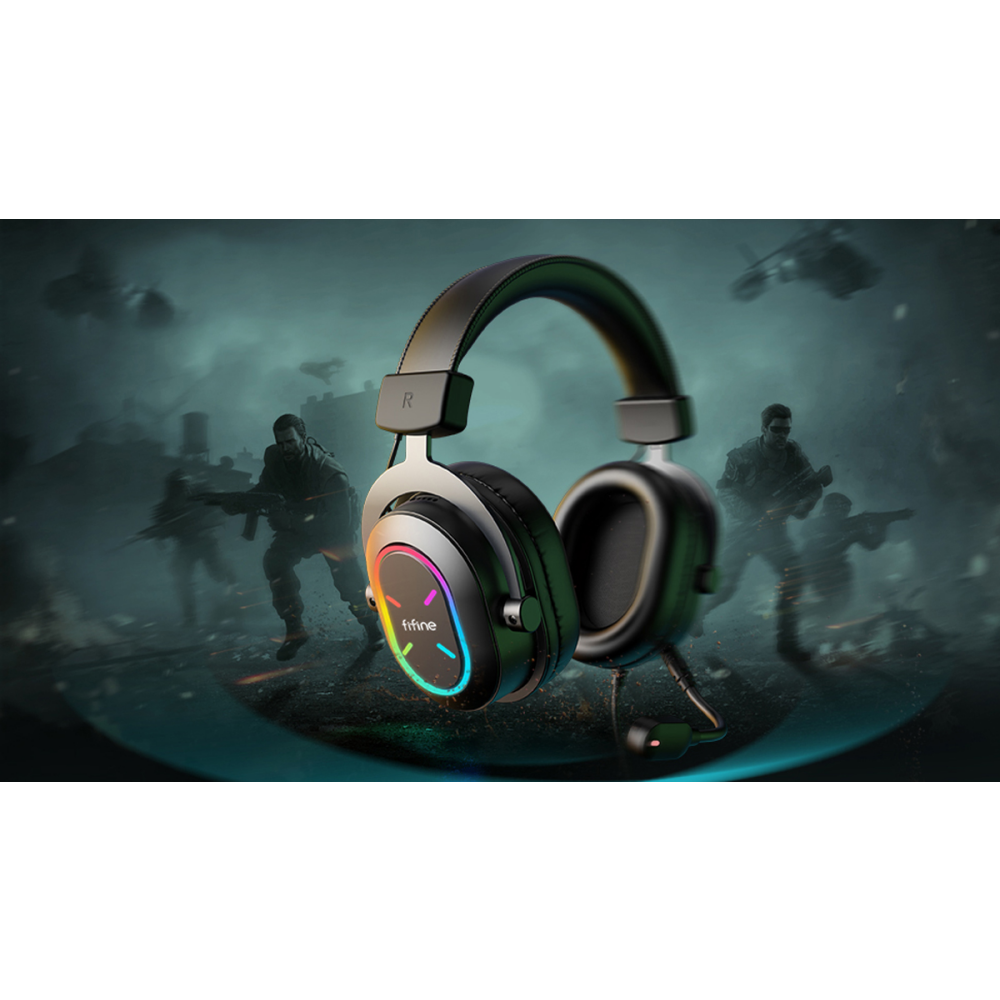 Гарнитура Fifine H6X Black - фото 3