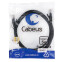 Патч-корд Cabeus PC-UTP-RJ45-Cat.5e-1.5m-BK-LSZH, 1.5м