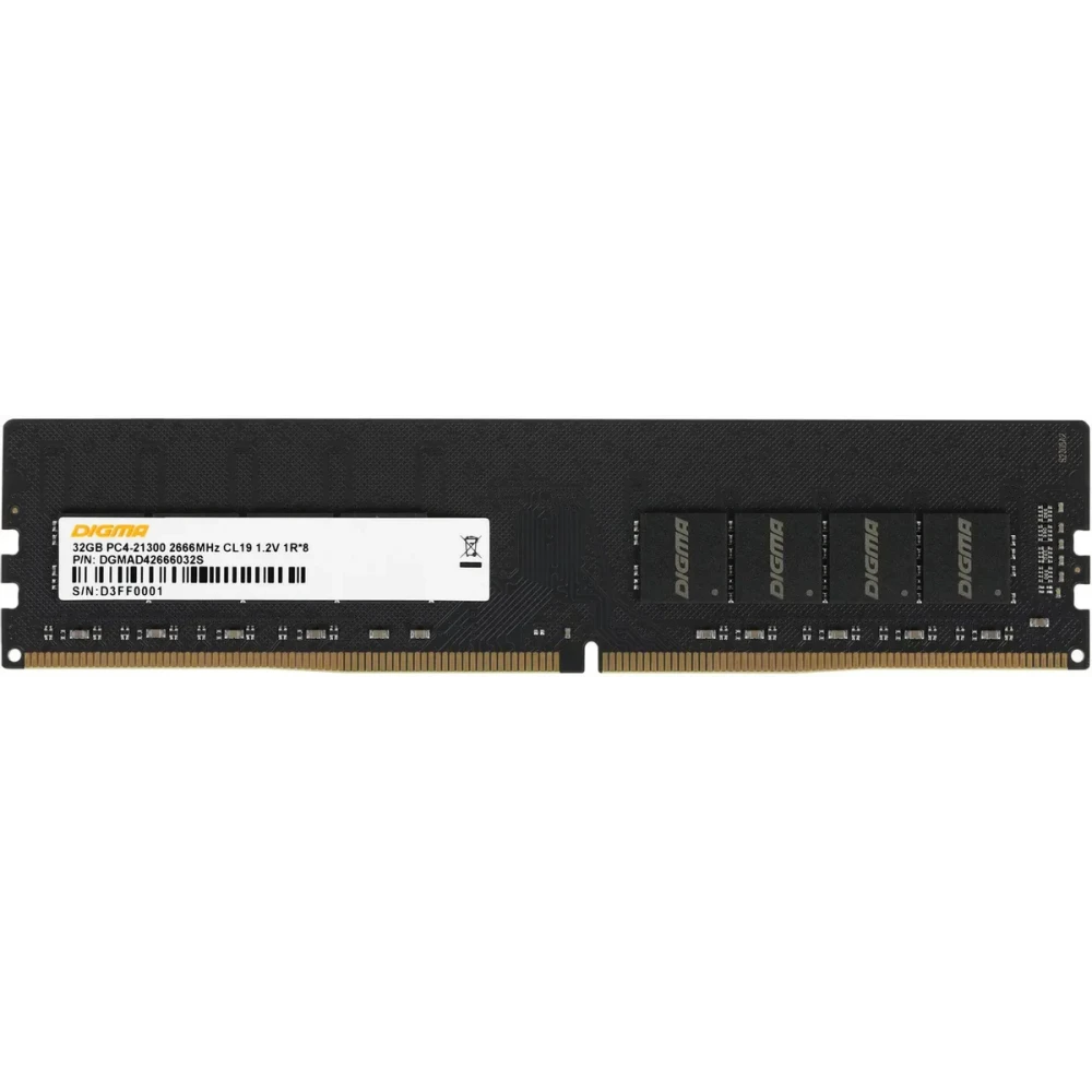 Оперативная память 32Gb DDR4 2666MHz Digma (DGMAD42666032S)