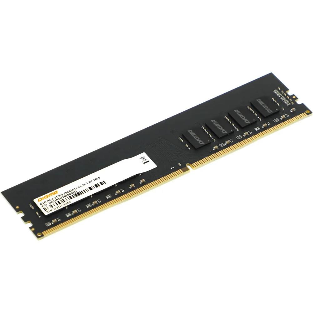 Оперативная память 8GB DDR4 2666MHz Digma (DGMAD42666008D)