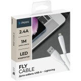 Кабель USB - Lightning, 1м, Deppa 72530
