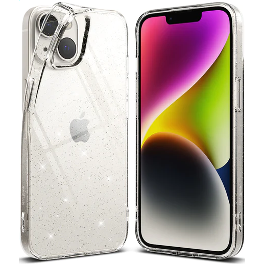 Чехол Ringke Air iPhone 14 Plus Glitter Clear