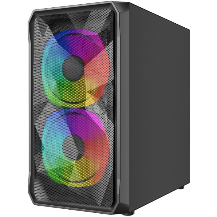 Корпус Powercase Mistral Micro A3B ARGB Black - CMMAB-A3 - фото 2