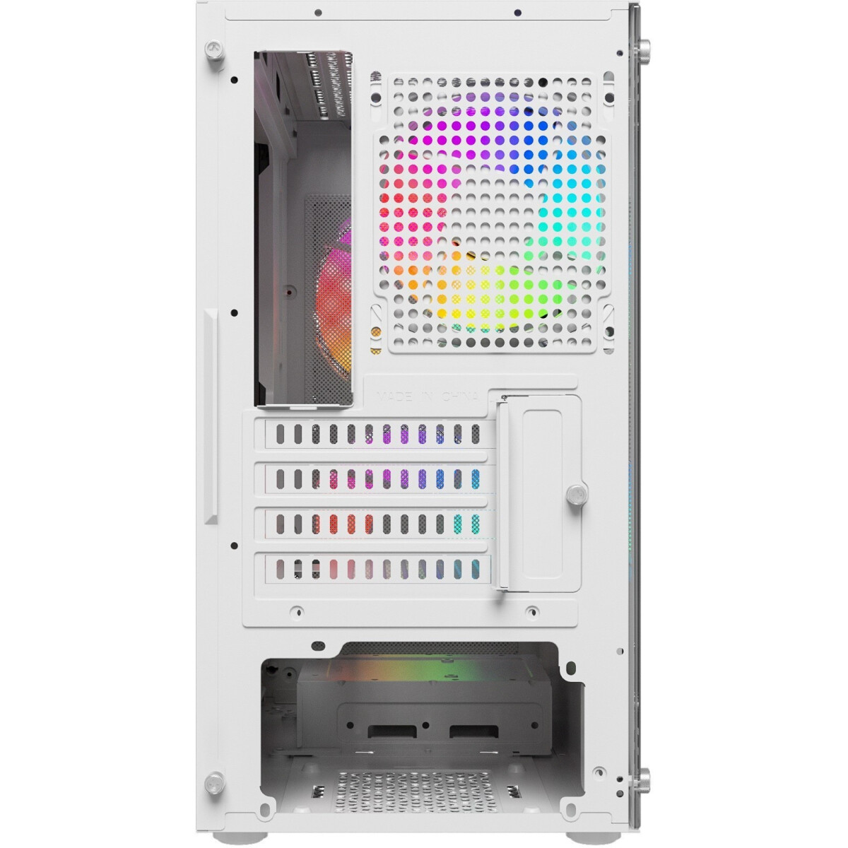 Корпус Powercase Mistral Micro A3W ARGB White - CMMAW-A3 - фото 8