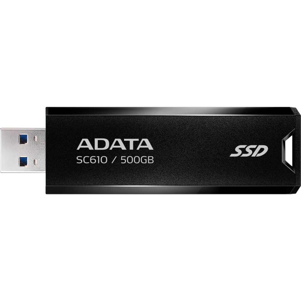 Внешний накопитель SSD 500GB ADATA SC610 Black (SC610-500G-CBK/RD)