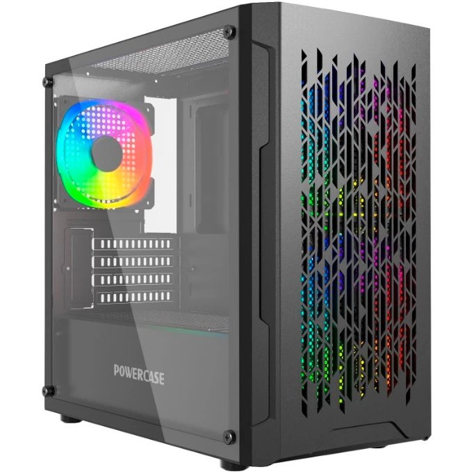 Корпус Powercase Mistral Micro D3B ARGB Black - CMMDB-A3