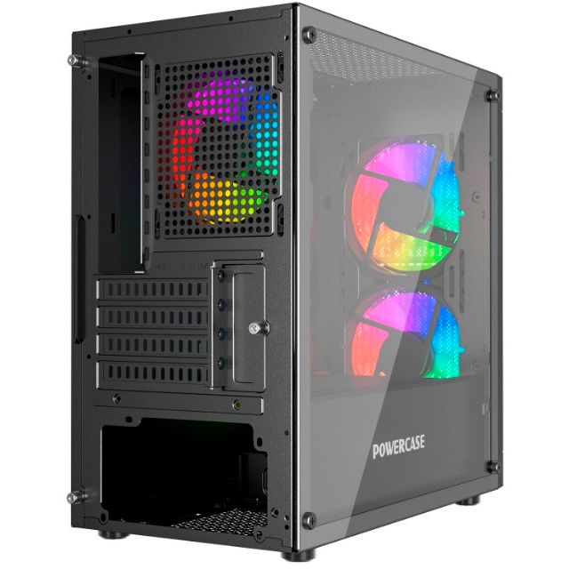 Корпус Powercase Mistral Micro D3B ARGB Black - CMMDB-A3 - фото 7