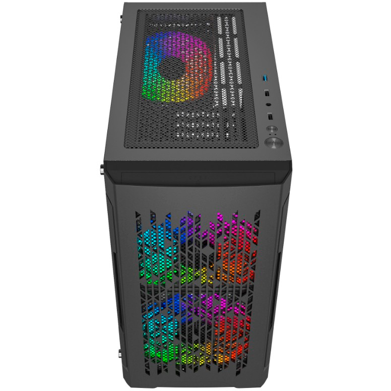 Корпус Powercase Mistral Micro D3B ARGB Black - CMMDB-A3 - фото 8
