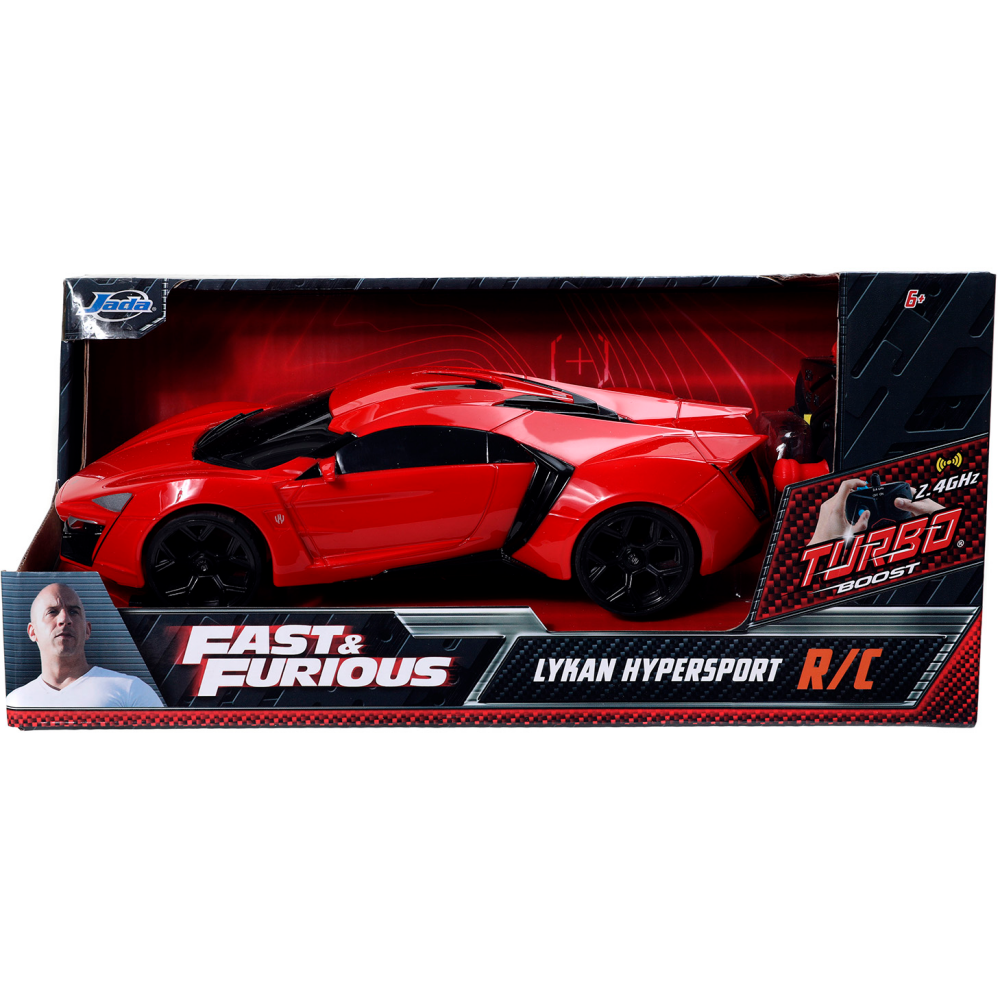 Радиоуправляемая модель Jada Toys Fast & Furious R/C Lykan Hypersport - 98552 - фото 6