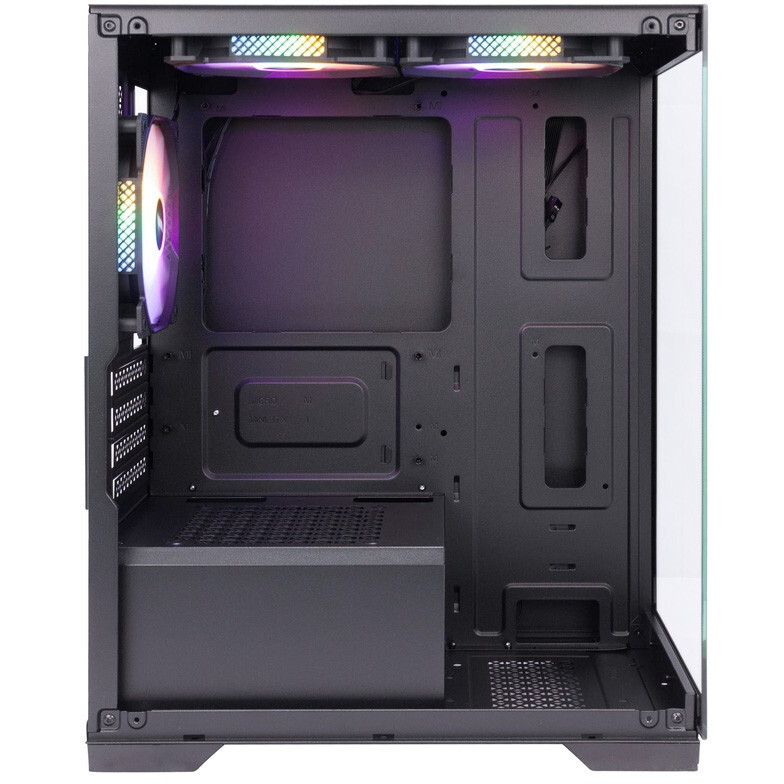 Корпус 1STPLAYER MIKU Mi2 Black - Mi2-BK-3F1 - фото 4