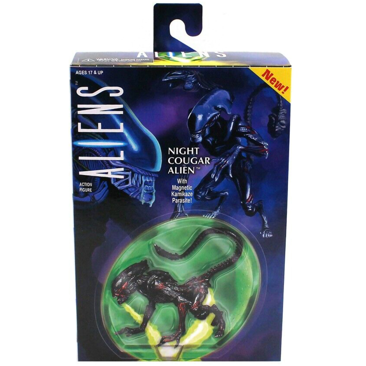 Фигурка NECA Alien – 7” Scale Action Figure – Ultimate Kenner Tribute Night Cougar Alien - 634882517167 - фото 6