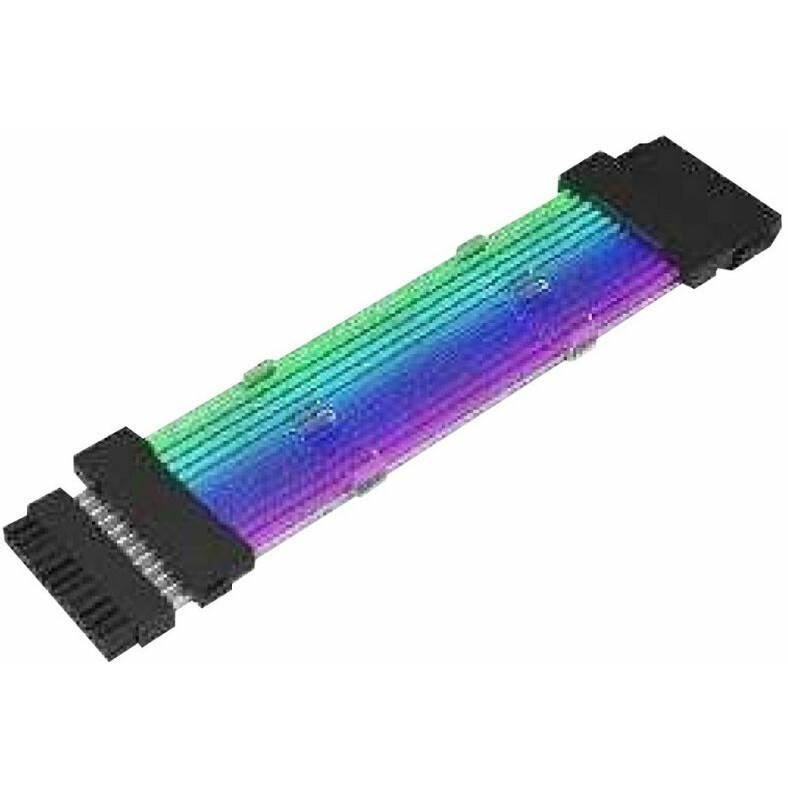 Кабель удлинительный ATX 24-pin, 0.16м, Alseye 24PIN RGB Cable