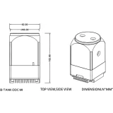 Резервуар с помпой для СЖО Bykski B-TANK-DDC-MI 5V A-RGB&Black (C8-0229)