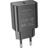 Сетевое зарядное устройство Borofone BA71A Power Black (6974443387957)