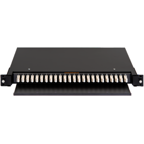 Оптический кросс NIKOMAX NMF-RP48LCUM4-TS-P1-1U-BK