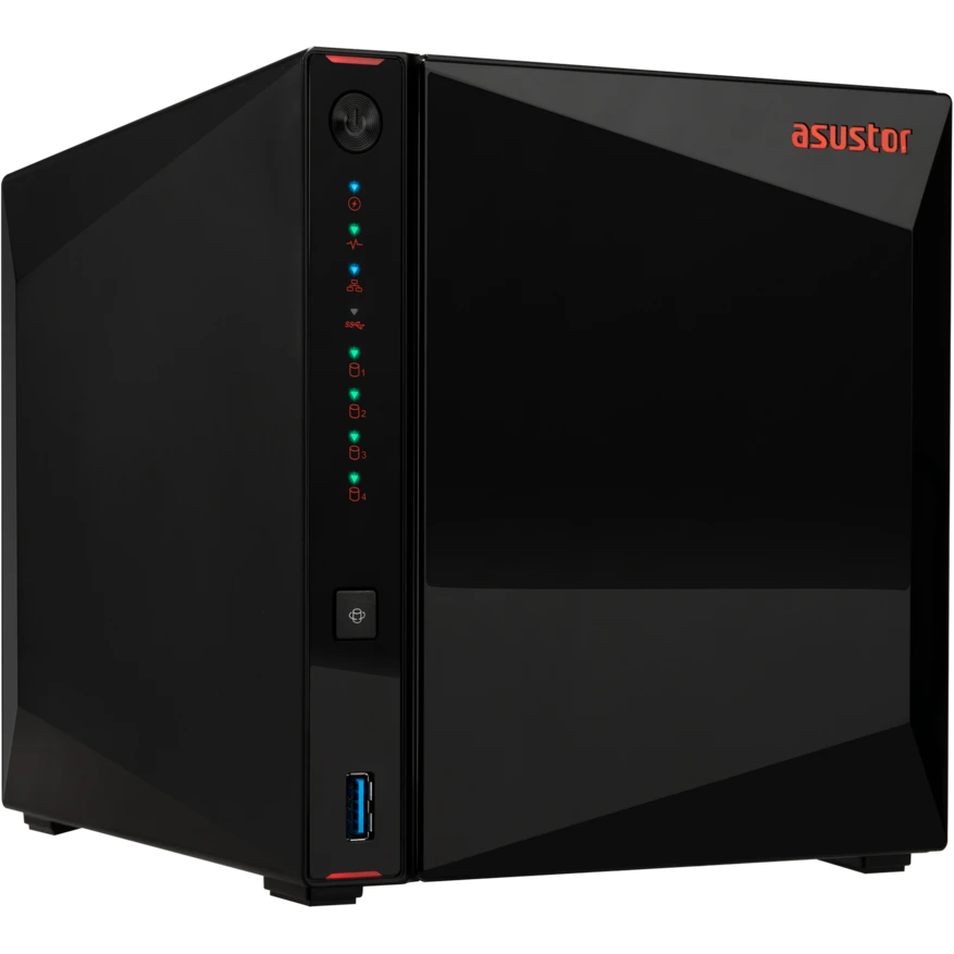 Сетевое хранилище (NAS) ASUSTOR AS5404T - AS5404T/90IX01R1-BW3S40 - фото 2